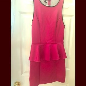 Guess Peplum Pink dress